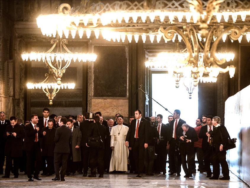 Papa Franciscus Türkiye'de