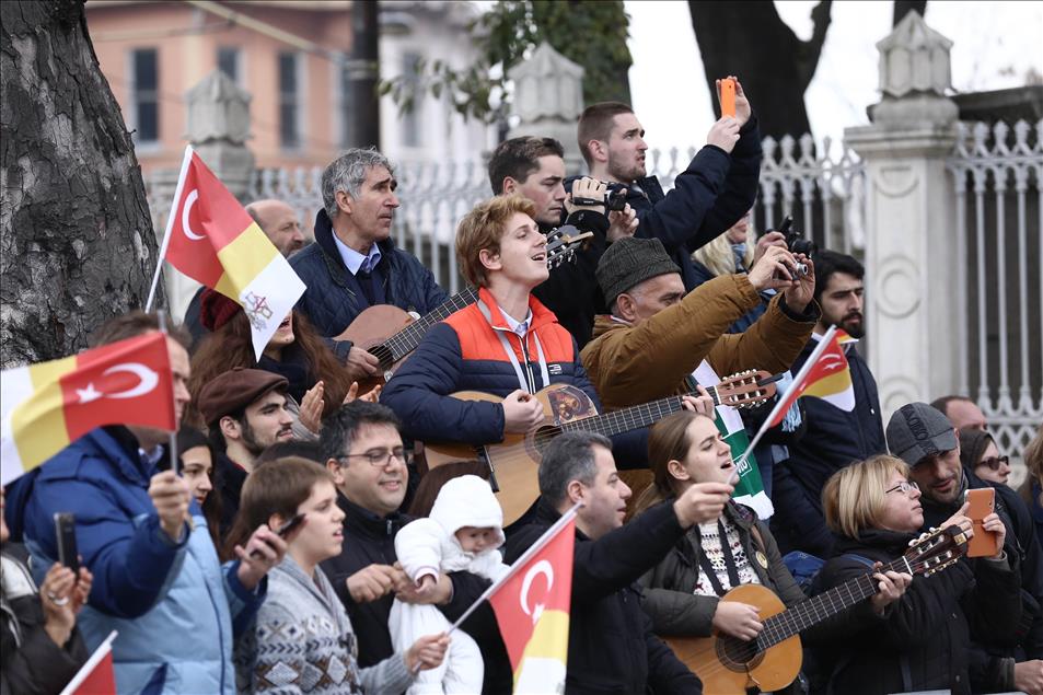 Papa Franciscus, İstanbul'da