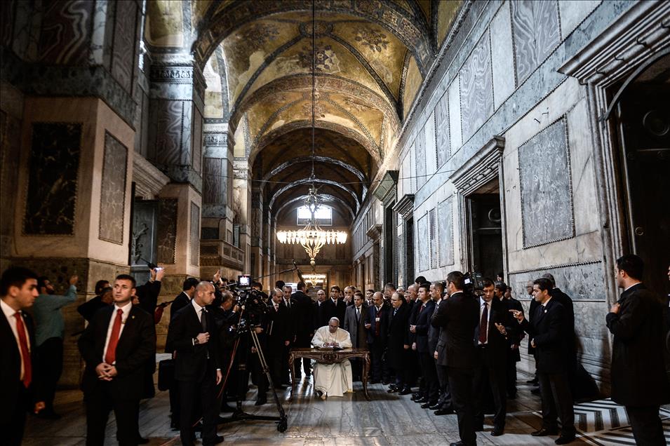 Papa Franciscus İstanbul'da