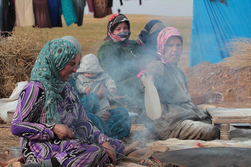 IŞİD'den kaçan Suriyeli Kürtler
