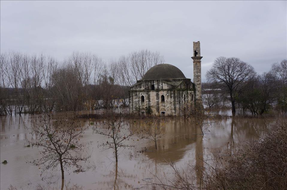Edirne'deki nehir taşkınları