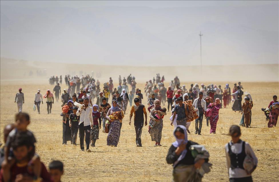Mahsur kalan binlerce Yezidi kurtarıldı