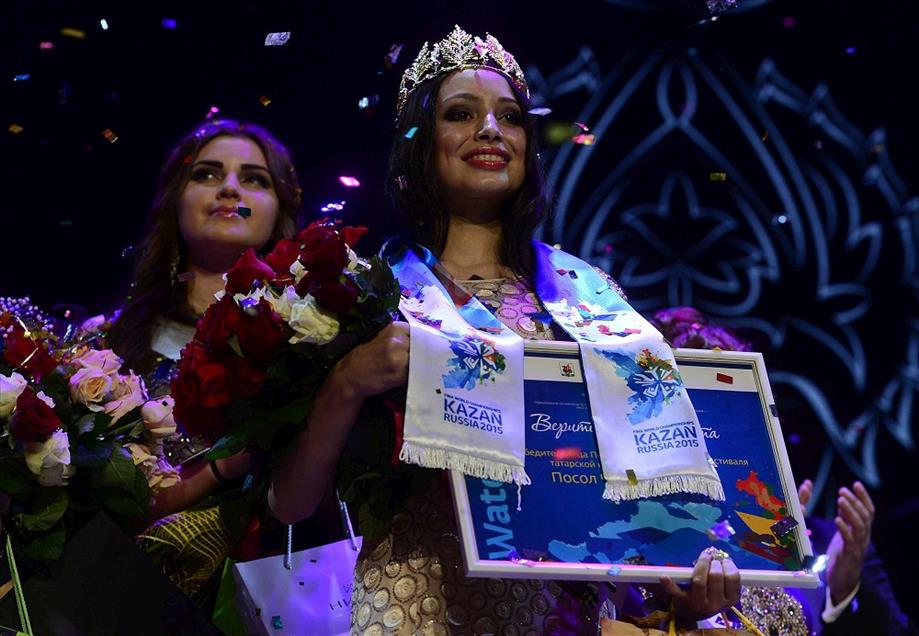 Moskova'da ''Tatar Kızı 2014'' güzellik yarışması