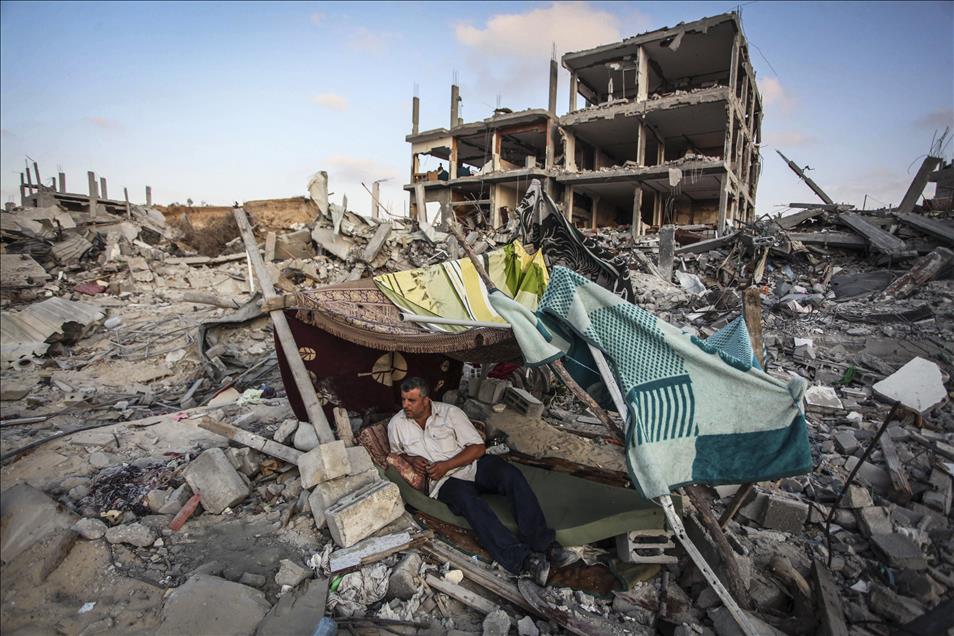 İsrail saldırılarının ardından Gazze