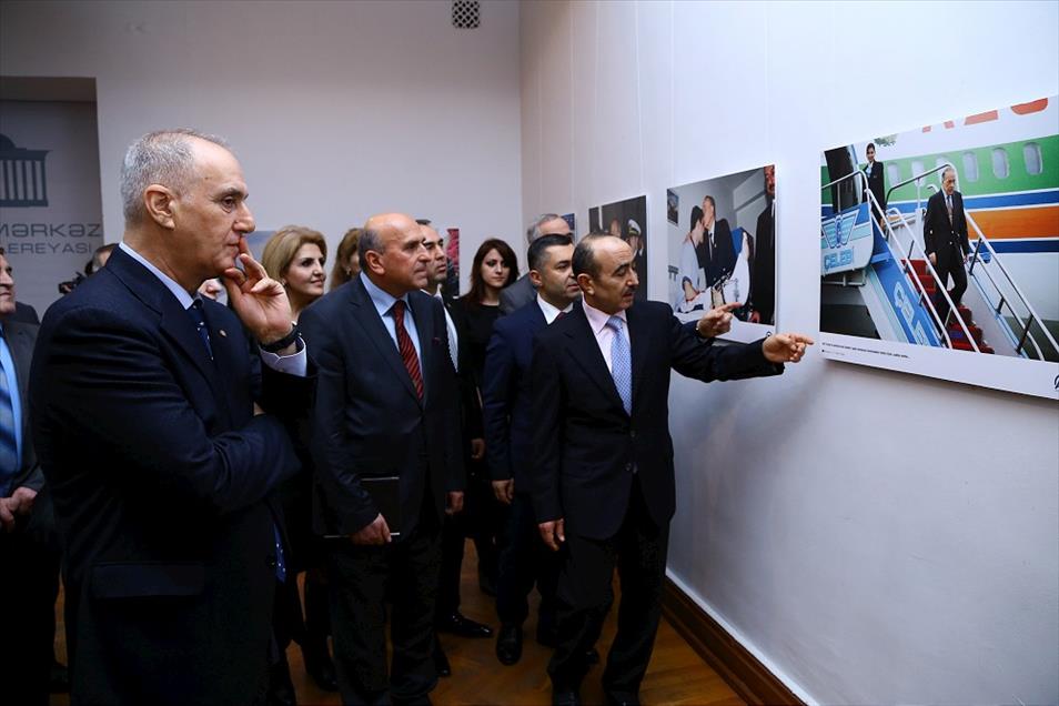 AA ve AzerTac'dan Haydar Aliyev Fotoğraf Sergisi