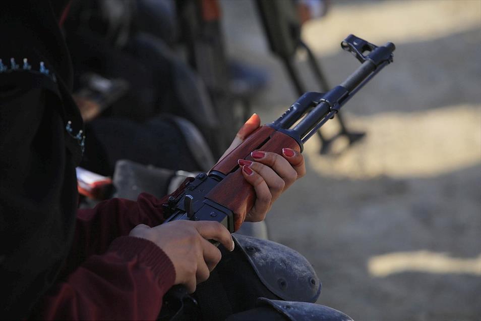 Pakistanlı kadın polis komandolar