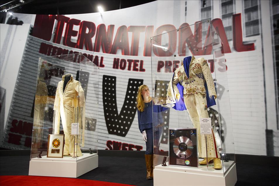 Graceland Exhibition Opens With Elvis At The O2