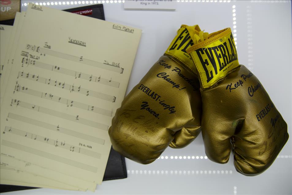Graceland Exhibition Opens With Elvis At The O2