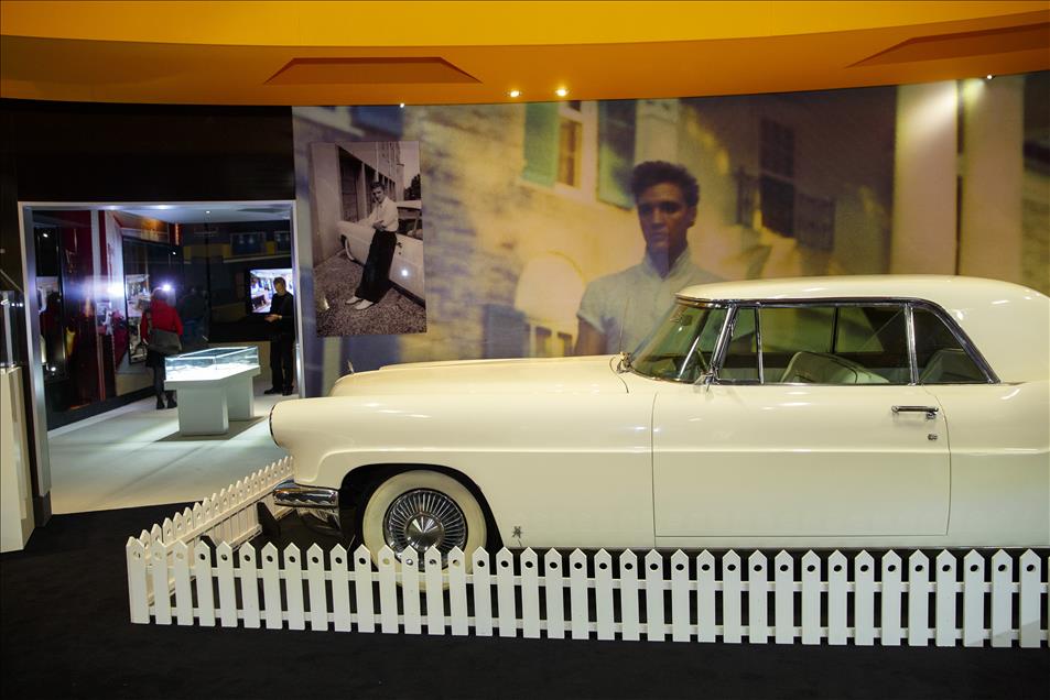 Graceland Exhibition Opens With Elvis At The O2