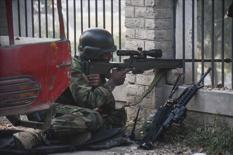 Military operation after the Taliban school siege