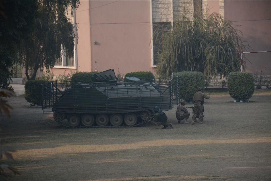 Military operation after the Taliban school siege