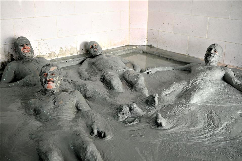 Mud Bath Treatment in Turkey's Bingol Province