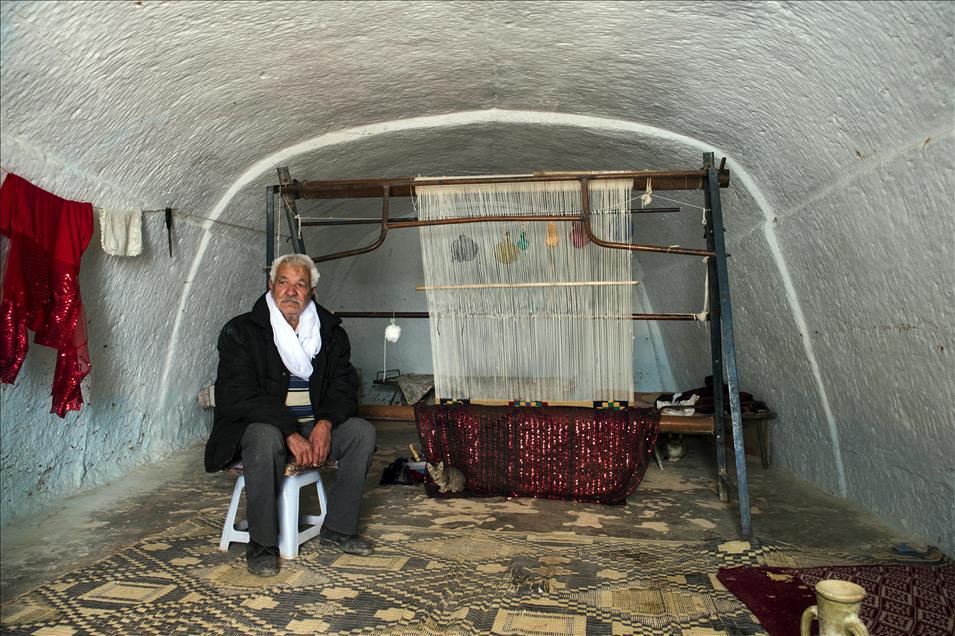 Rustic Troglodyte Houses in Tunisia's Matmata