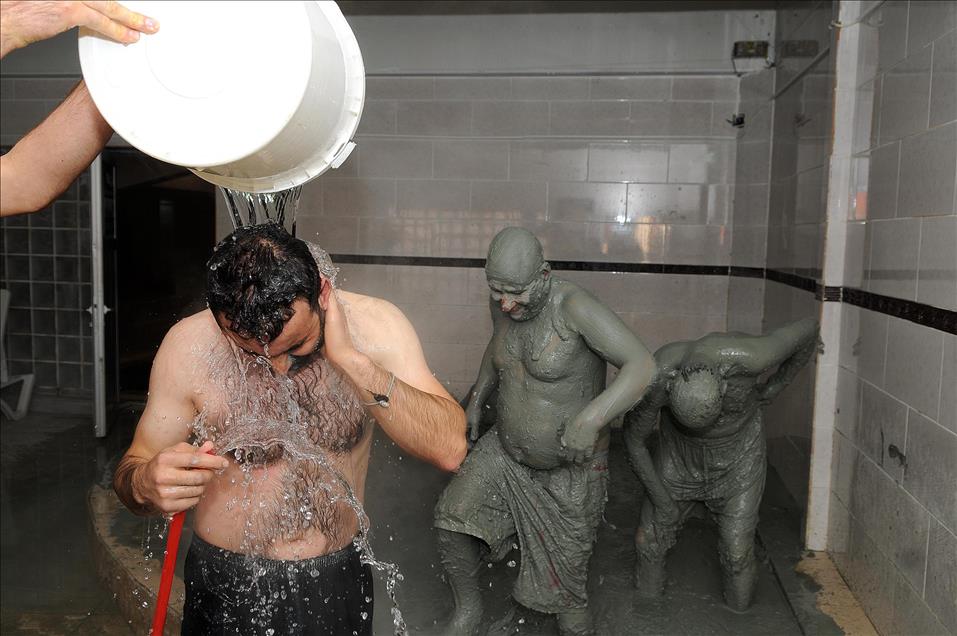 Mud Bath Treatment in Turkey's Bingol Province