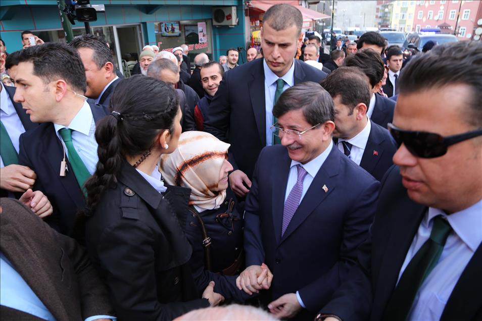 Başbakan Davutoğlu Rize ve Trabzon'da