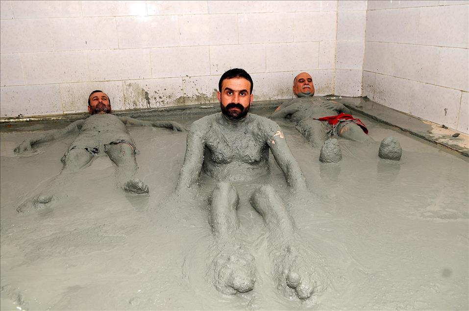 Mud Bath Treatment in Turkey's Bingol Province