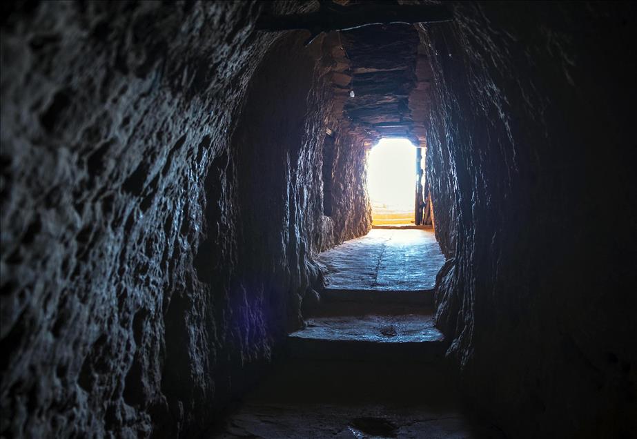 Rustic Troglodyte Houses in Tunisia's Matmata