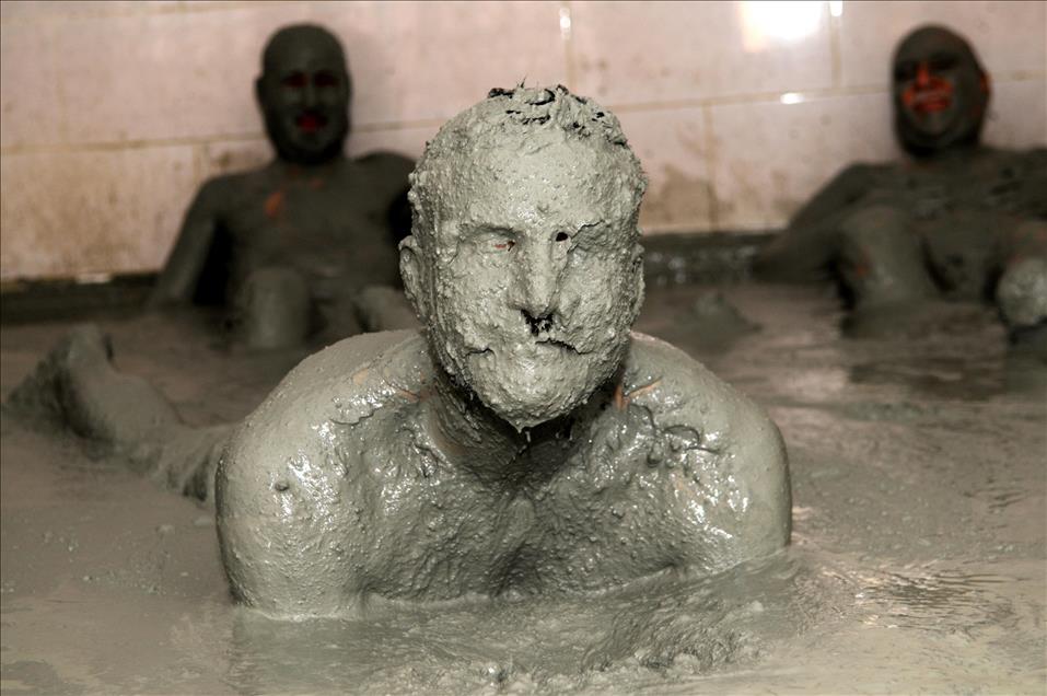 Mud Bath Treatment in Turkey's Bingol Province
