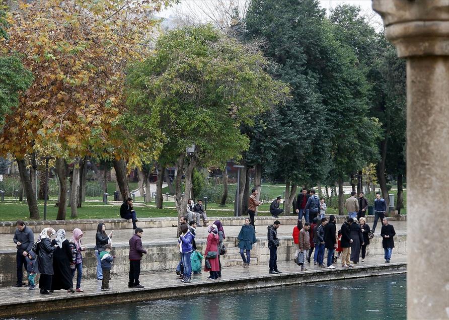 Balıklıgöl kışın bir başka güzel