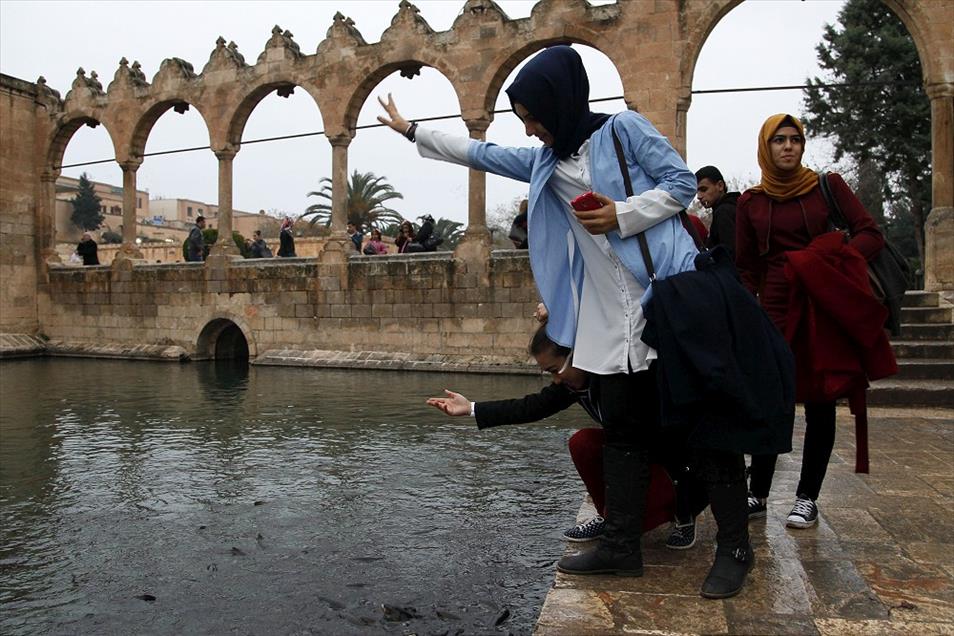 Balıklıgöl kışın bir başka güzel