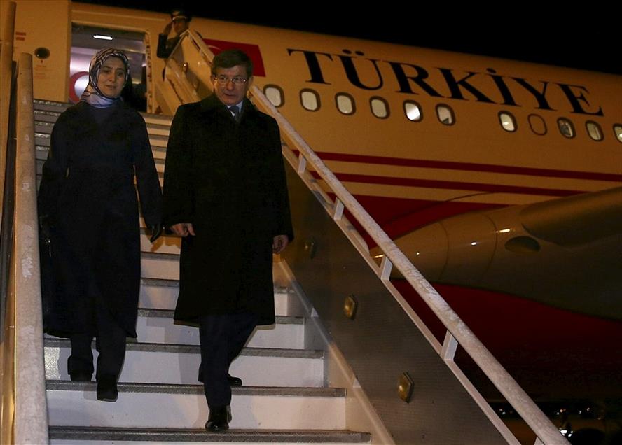 Başbakan Davutoğlu, Makedonya'da