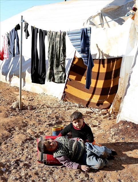Suriye'deki çadır kentlerde "yaşam şavaşı"