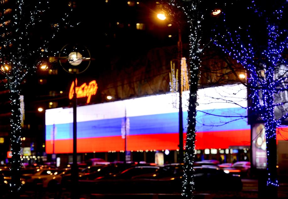 Christmas preparations in Moscow