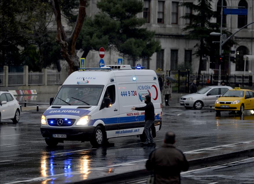 Dolmabahçe'de silahlı saldırı girişimi