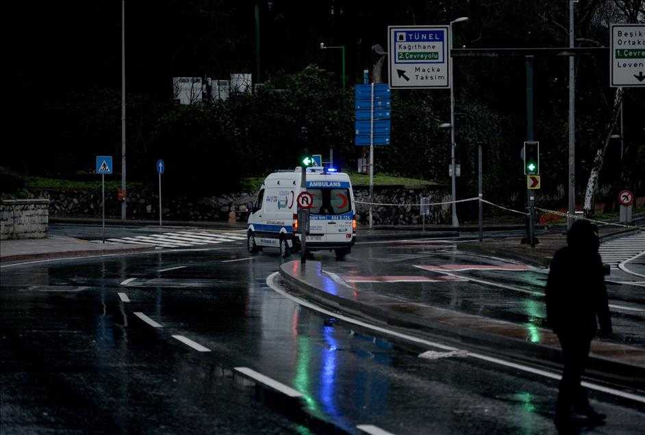 Dolmabahçe'de silahlı saldırı girişimi