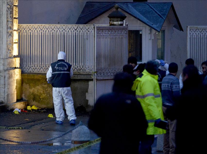 Dolmabahçe'de silahlı saldırı girişimi