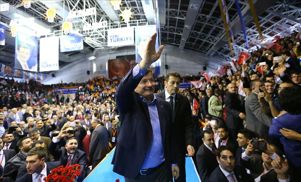 Başbakan Ahmet Davutoğlu Mersin'de