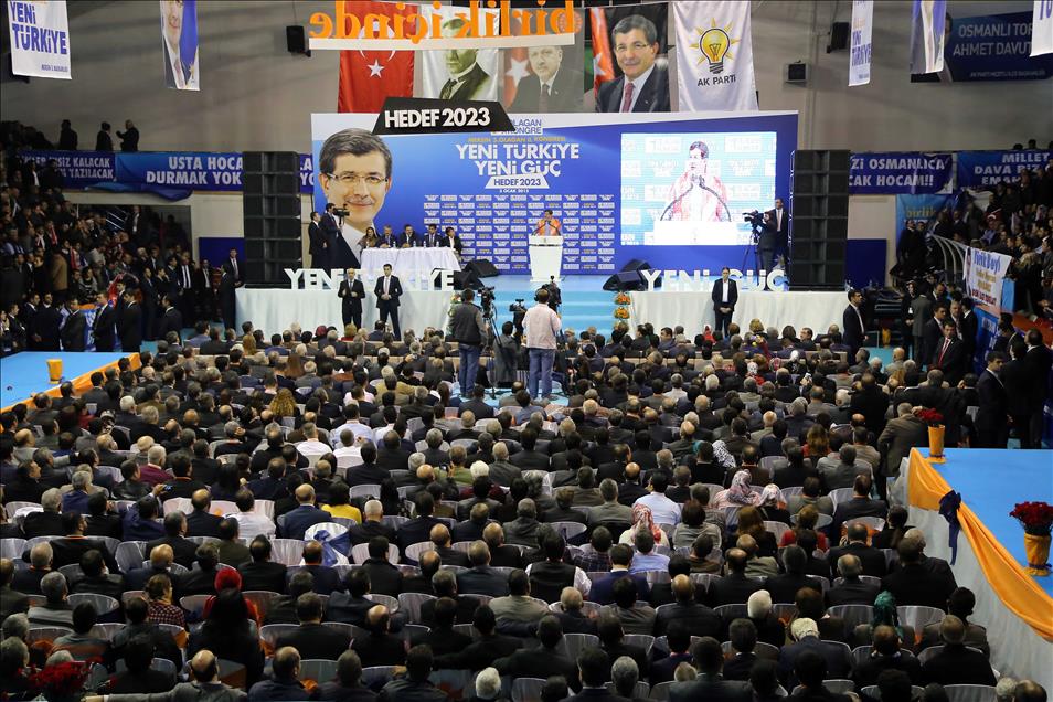 Başbakan Ahmet Davutoğlu Mersin'de