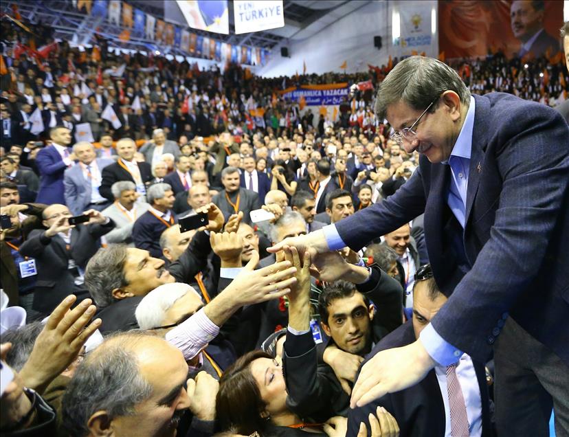 Başbakan Ahmet Davutoğlu Mersin'de