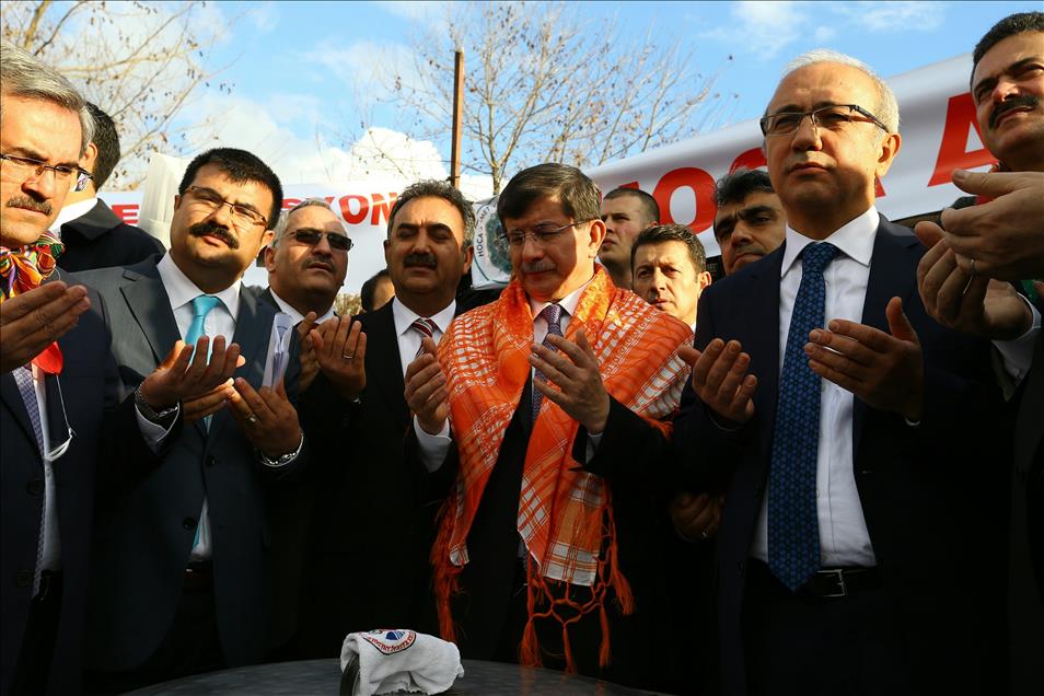 Başbakan Davutoğlu Osmaniye'de