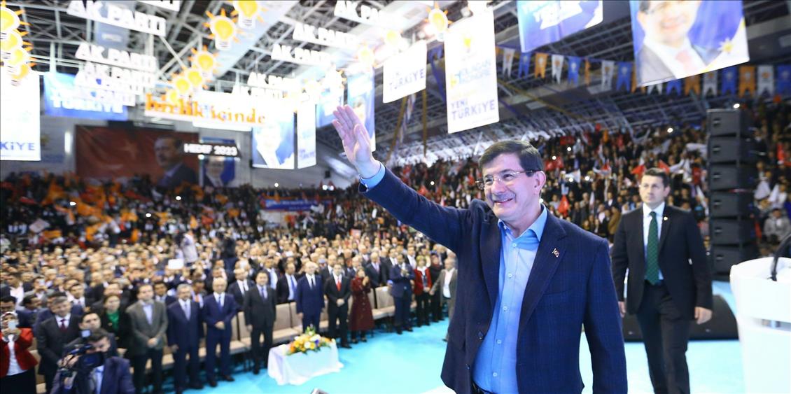 Başbakan Ahmet Davutoğlu Mersin'de