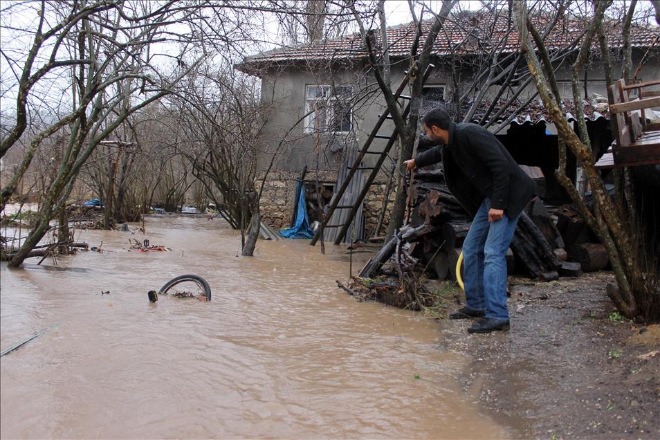 Hatay'daki şiddetli yağış
