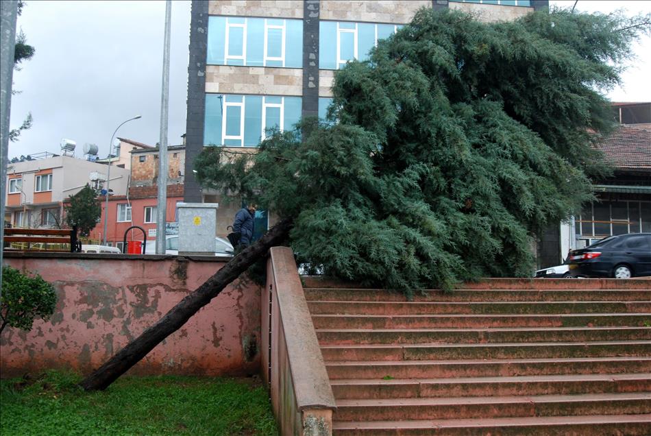 Hatay'daki şiddetli yağış