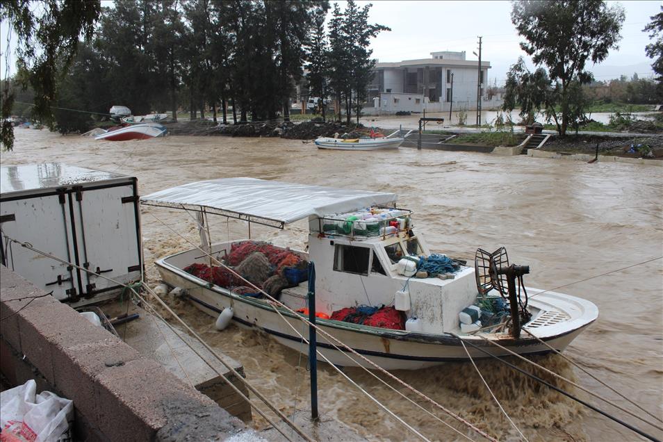 Hatay'daki şiddetli yağış