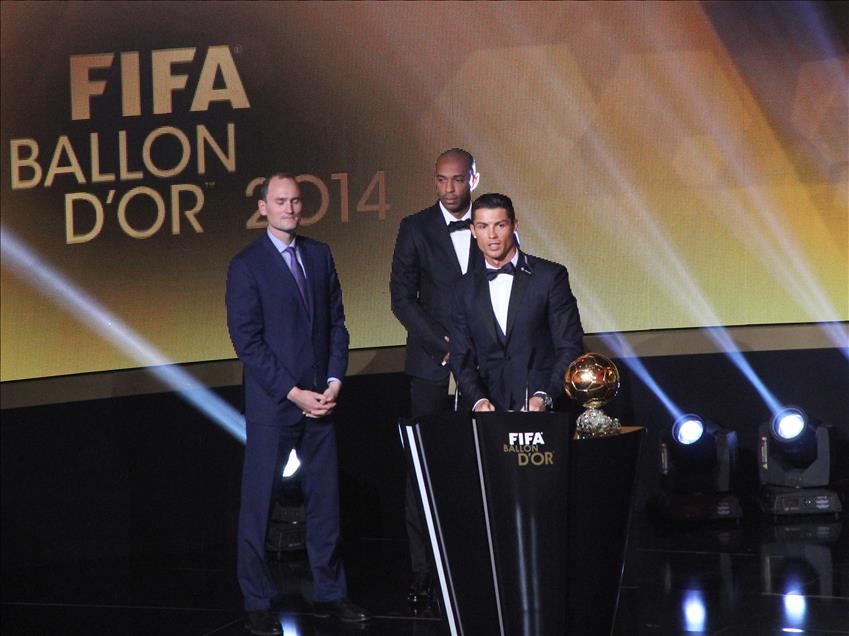 "Altın Top" ikinci kez Ronaldo'nun