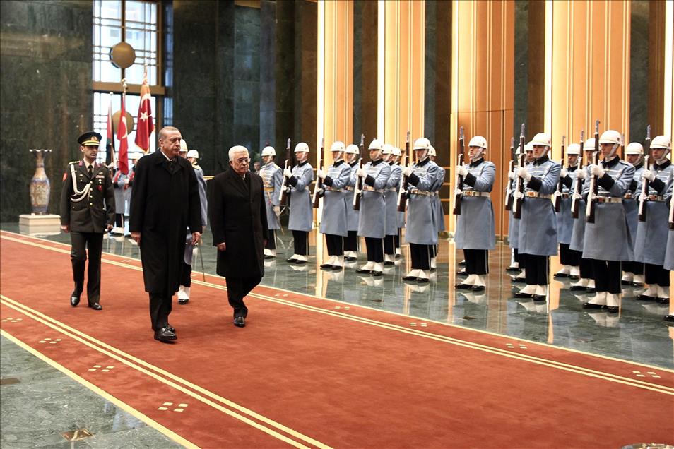 Filistin Devlet Başkanı Abbas Türkiye'de