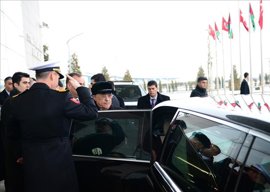 Filistin Devlet Başkanı Abbas Ankara'ya geldi