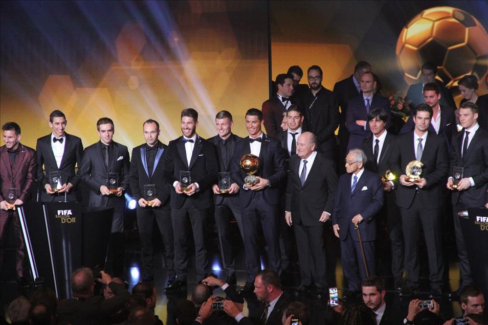 "Altın Top" ikinci kez Ronaldo'nun