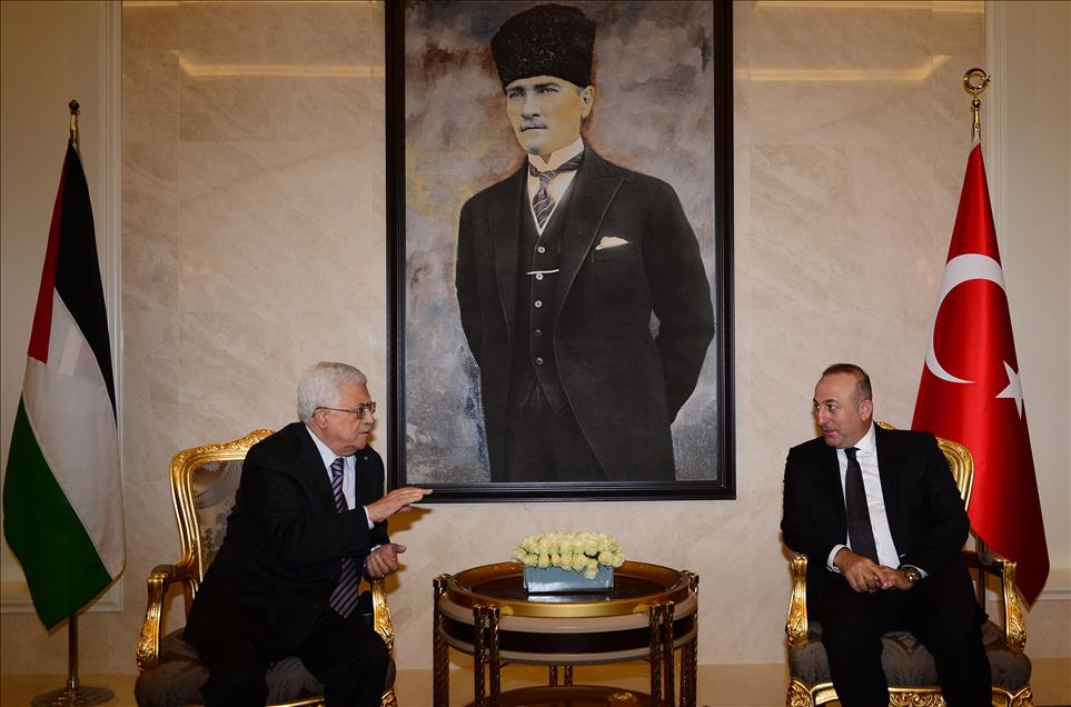 Filistin Devlet Başkanı Abbas Ankara'ya geldi