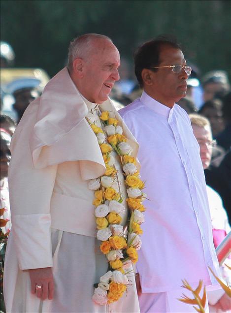 Pope Francis visits Sri Lanka