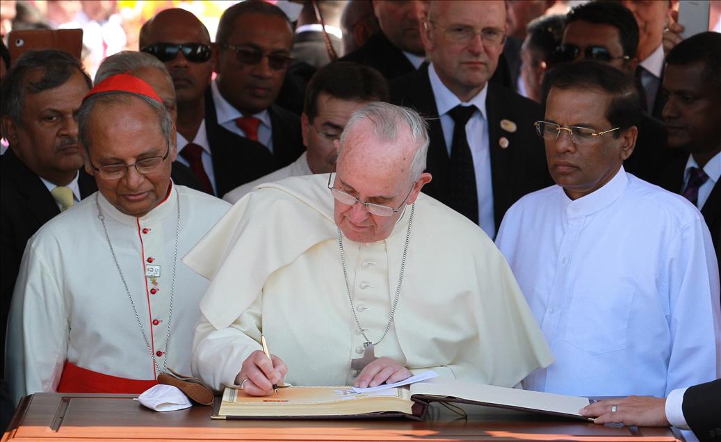 Pope Francis visits Sri Lanka