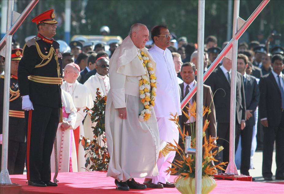 Pope Francis visits Sri Lanka