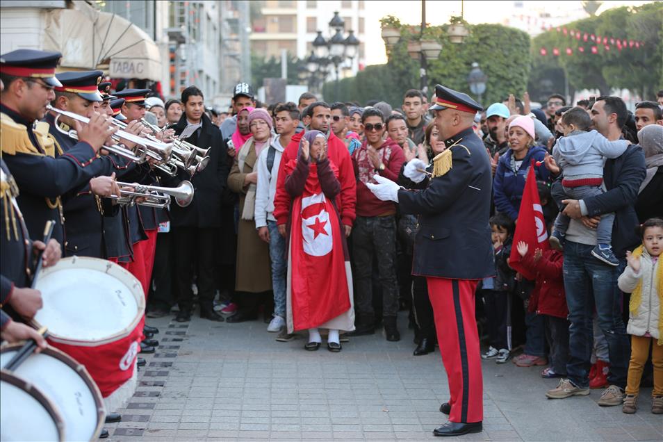 Tunisia celebrates the 4th Anniversary of Revolution