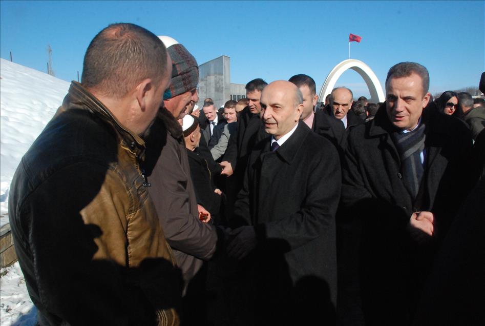 Commemoration of the 16th anniversary of the massacre of Albanian civilians in Racak in Kosovo