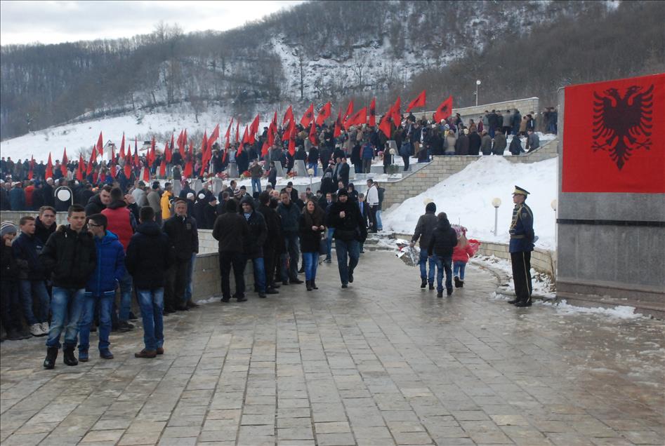 Commemoration of the 16th anniversary of the massacre of Albanian civilians in Racak in Kosovo