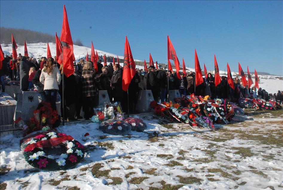 Commemoration of the 16th anniversary of the massacre of Albanian civilians in Racak in Kosovo
